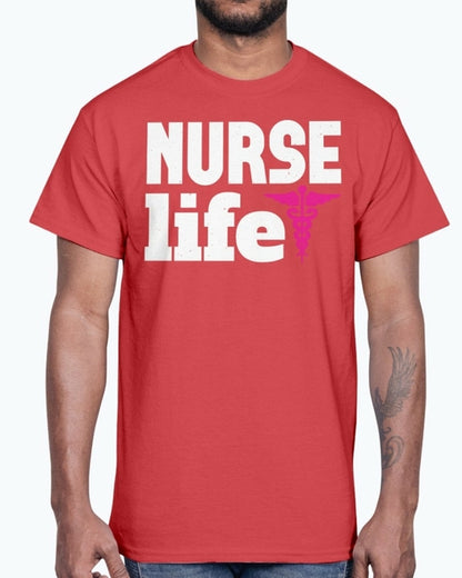 Nurse Life - Nurse- Cotton Tee