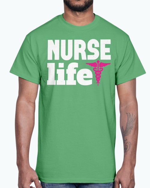 Nurse Life - Nurse- Cotton Tee