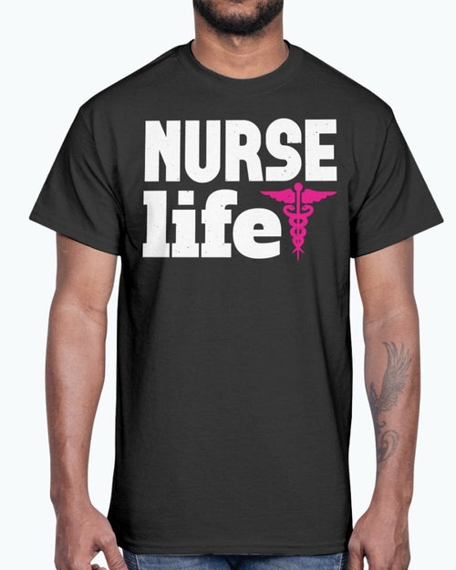 Nurse Life - Nurse- Cotton Tee