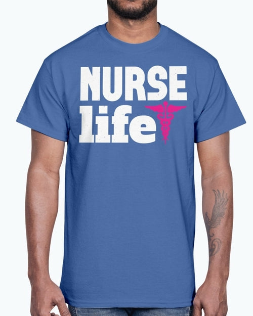 Nurse Life - Nurse- Cotton Tee